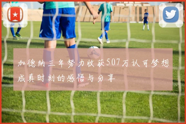 加德纳三年努力收获507万认可梦想成真时刻的感悟与分享
